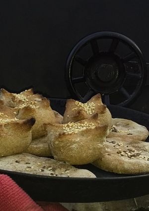 Una foto de Panes integrales al horno de barro