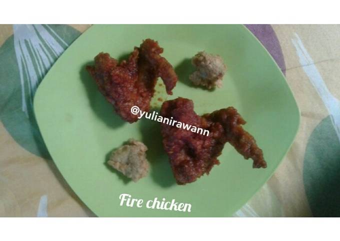 Resep Fire Chicken Wings Bumbu Dapur Sederhana yang Menggugah Selera