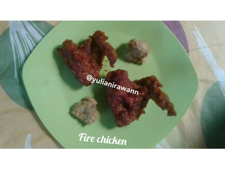 Resep Fire Chicken Wings Bumbu Dapur Sederhana yang Menggugah Selera