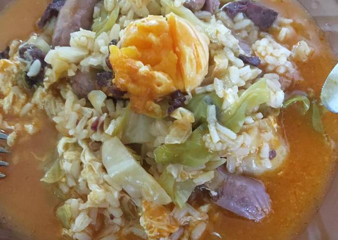 Arroz De Salsichas Frescas Com Couve Lombarda E Ovos Escalfados Receita Por Catarina Valente 3486