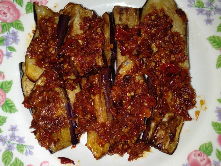 Resep 85. Sambal Terong Ungu Pedas by Uliz Kirei, Lezat