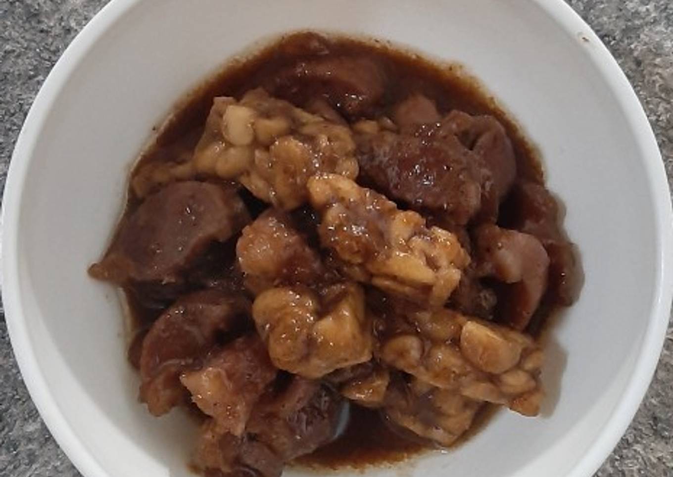 Resep Rendang Rempelo Ati, Enak