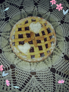 Una foto de Pasta frola de Dulce de leche y nueces