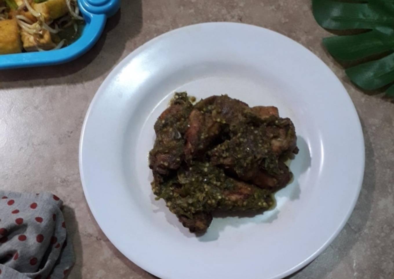 Ayam goreng cabe ijo