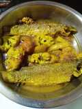 Bata fish cauliflower curry