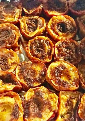 Una foto de Manzanas asadas