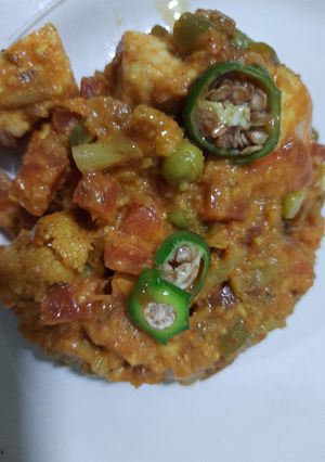 পনির সব্জী মসালা(paneer sabji masala recipe in Bengali) রেসিপির প্রধান ছবি