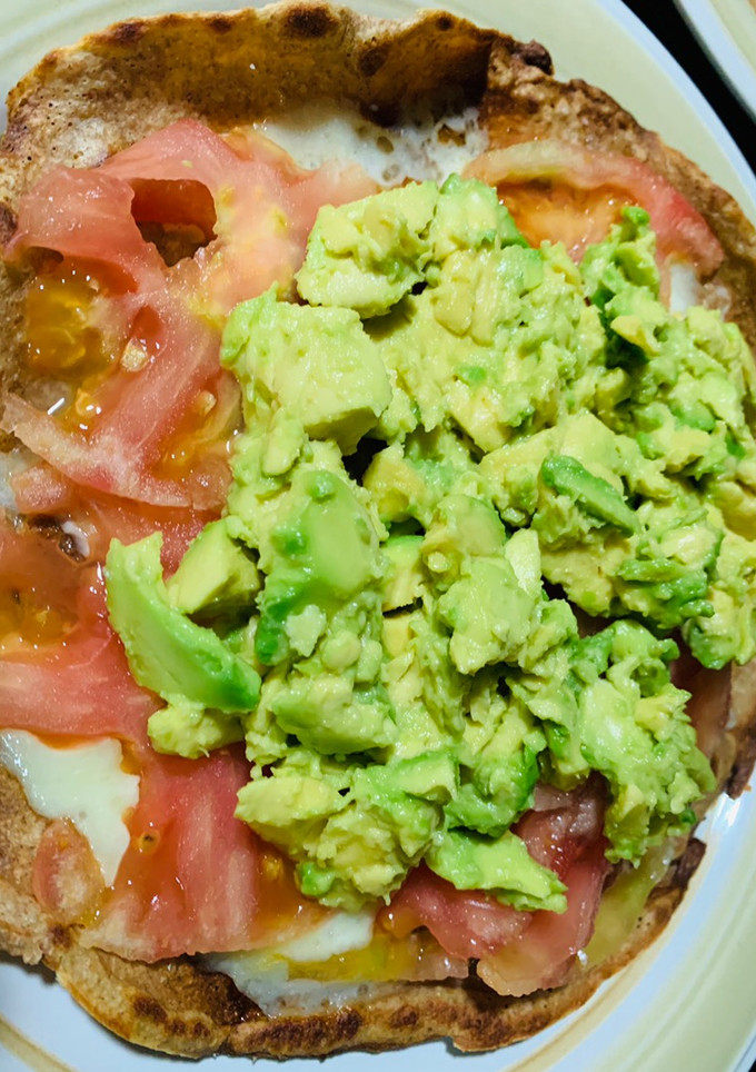 Una foto de Tortitas de espelta: estilo crepe o estilo pizza