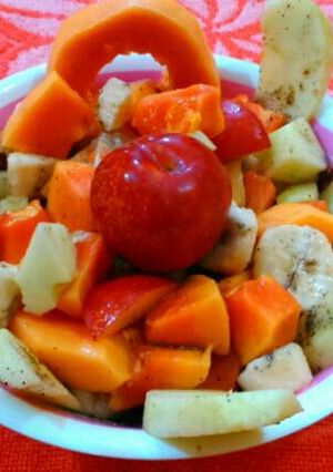 A picture of Mixed fruits chat.