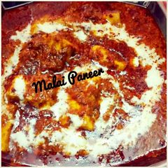 A picture of Malai paneer.