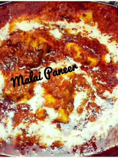 A picture of Malai paneer.