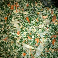 A picture of Veg and egg.