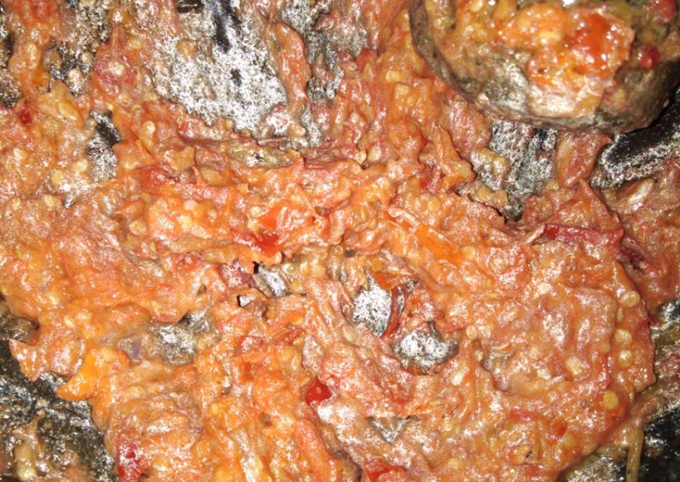 Sambal Tomat (temen makan bebek ungkep kwali)