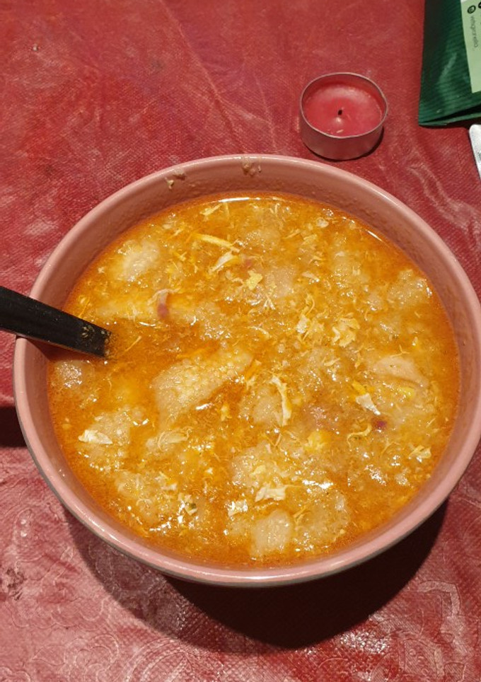 Una foto de Sopa de ajo Thermomix TM6