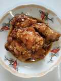 Gà rô ti nước dừa ngũ vị hương