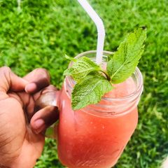Watermelon Juice to beat the heat A picture of Watermelon Juice to beat the heat.