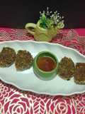 Healthy Crispy Palak Vadi
