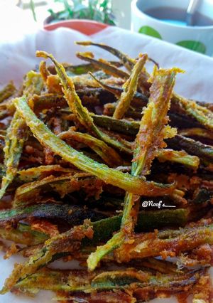 Foto resep Crispy Okra / Kurkuri Bhindi