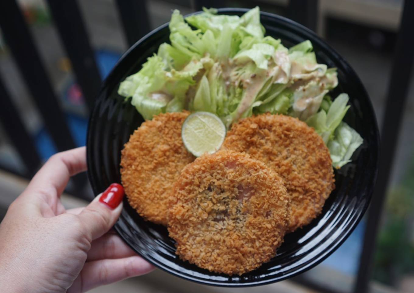 Ham Katsu ala "Midnight Dinner"