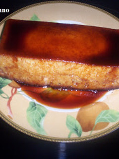 Una foto de Puding de platano