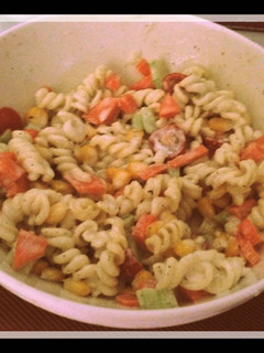 A picture of Pasta salad.