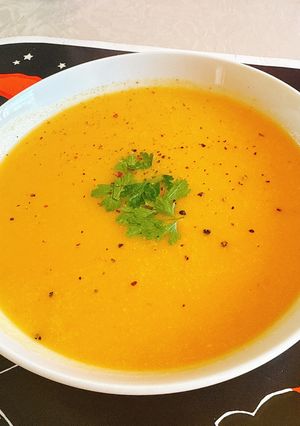 Φωτογραφία της συνταγής EZ pumpkin soup - απλή σούπα κολοκύθας