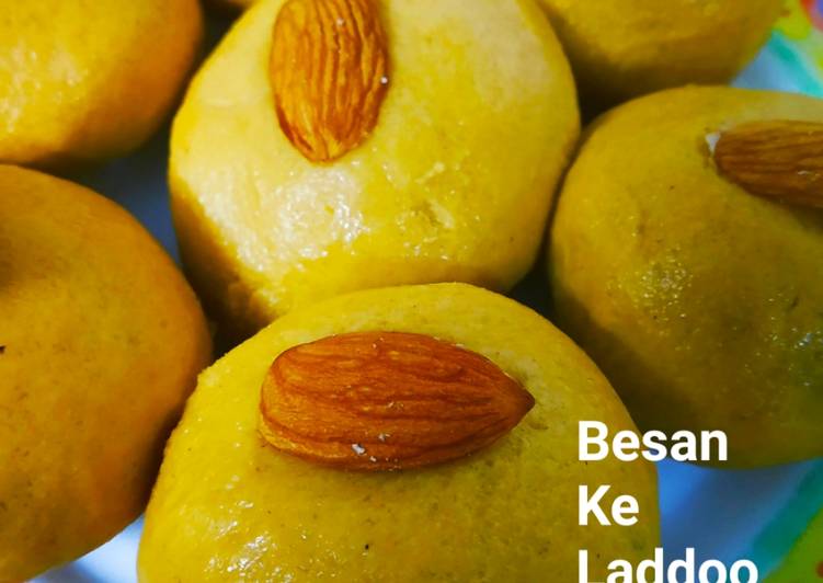 Recipe of Super Quick Homemade Besan ke Ladoo