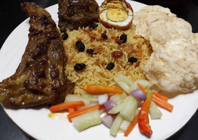 Resep Nasi Kebuli Kambing Anti Gagal