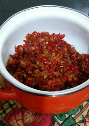Foto resep Sambel Terasi Goreng