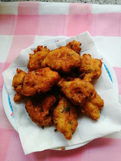 Una foto de Tortitas de bacalao