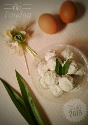 Foto resep Snow ball pandan
