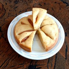 Apple cake 🍏🍎🍏🍎 A picture of Apple cake 🍏🍎🍏🍎.