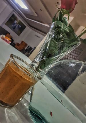 عکسی از دستور کره بادام زمینی رژیمی
