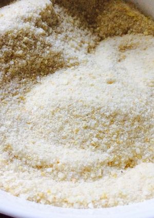 Hình của món Bột rang muối homemade.
