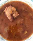 Zaragoza con costilla guisada