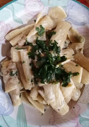 Una foto de Fettuccini simple
