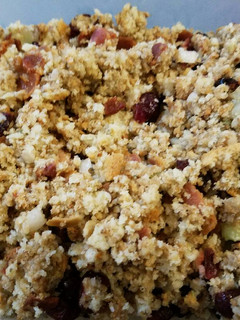 A picture of Stuffing, Cranberry/ Sausage.