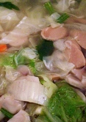 Foto resep Soup sosis bakso