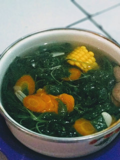 Foto resep Bayam kuah bening
