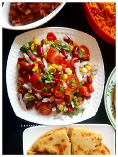 A picture of Corn and Beans Salsa (Salad).