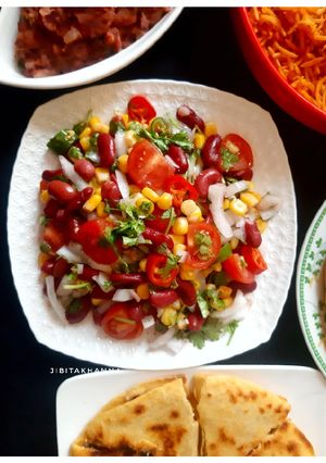 A picture of Corn and Beans Salsa (Salad).