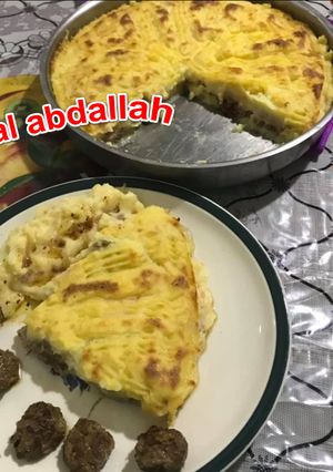 صورة لوصفة كفتة بالبطاطا البيريه على طريقتي