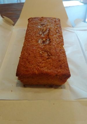 Una foto de Carrot cake - Budín integral de zanahoria
