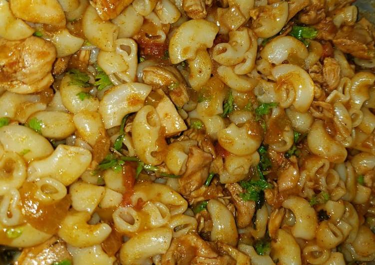 Easiest Way to Prepare Ultimate Chicken macroni ♥️