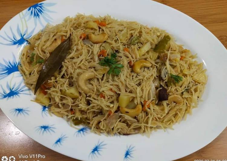 Easiest Way to Make Super Quick Homemade Vermicelli Pulao