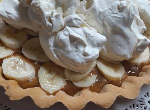 Una foto de Tarta de banana Split 🍌 🥧