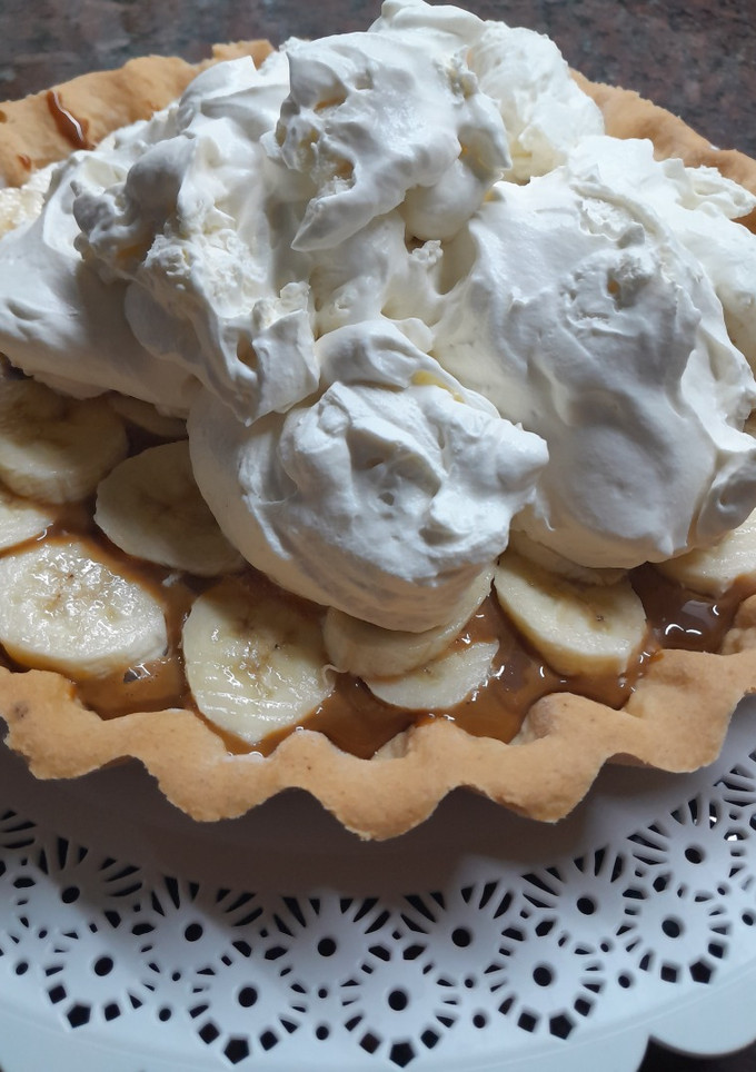 Una foto de Tarta de banana Split 🍌 🥧