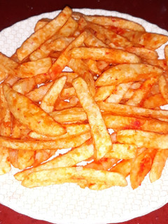 मसाला फ्रेंच फ्राइज़ (Masala french fries recipe in hindi) रेसिपी मुख्य फोटो