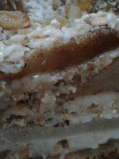 Una foto de Torta con harina integral de manzana fácil, rica y sana para diabéticos