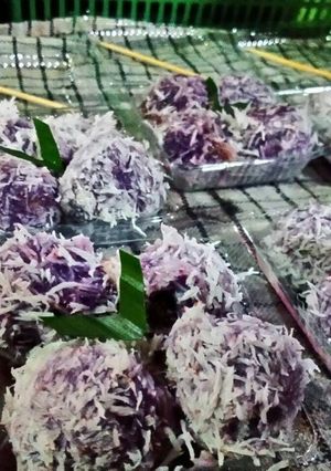 Foto resep KLEPU (KLEPON UBI UNGU) #jajanankekinian #modifikasimakanan